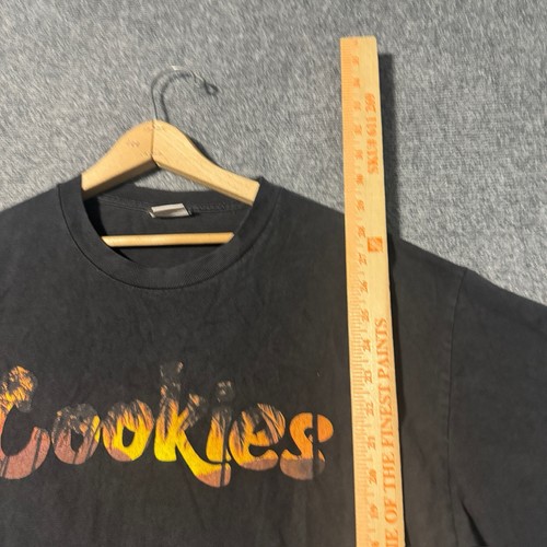 Cookies T-Shirt Men’s Large Scarface Pullover Casual Black/Yellow - Picture 3 of 6