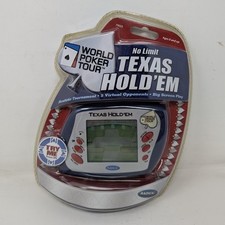 Radica No Limit Texas Hold Em World Poker Tour Electronic Handheld Game 2005 New