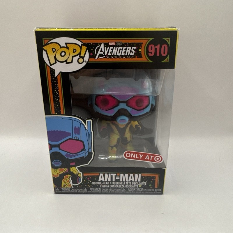 FUNKO POP! 2021 AVENGERS ENDGAME  ANT-MAN (BLACK LIGHT) #910
