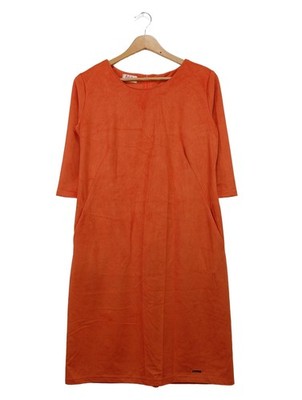 ADIKA Schlauchkleid Damen Kleid Gr. DE 40 dunkelorange Casual-Look