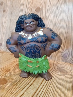 Moana Maui Action Figure Disney 8x8 Inch Solid Demi God