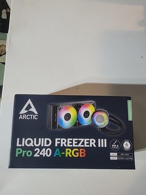 Arctic Liquid Freezer III Pro 240 A-RGB  AIO CPU Cooler (Black)