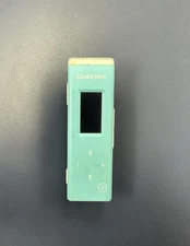 SAMSUNG YP-U3 1GB CYAN MP3 COMPACT PLAYER VINTAGE BABY BLUE SCREEN MUSIC STYLISH