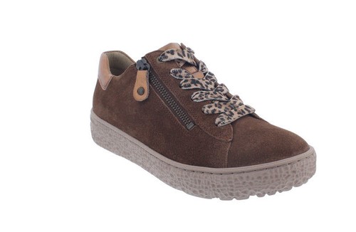 Hartjes Phil shoe 162.1401/3453.52, suede, cognac tobacco, width H - Picture 2 of 10