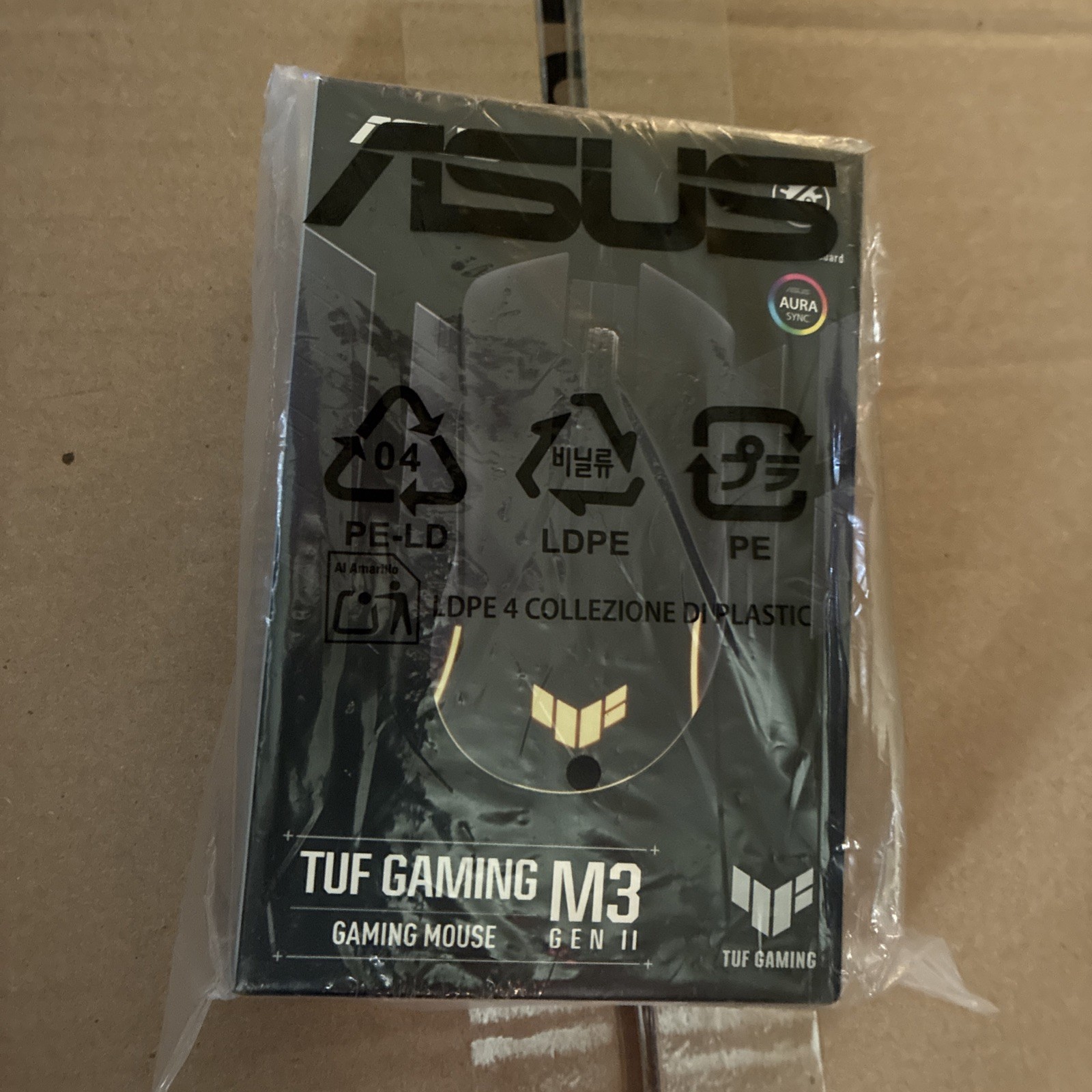 ASUS TUF Gaming M3 Gen II Gaming Mouse, Wired, 59g Lightweig