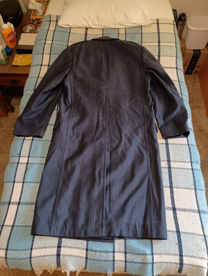 Abrigo de vestir formal de doble botonadura de la USAF Foto 4 de 4