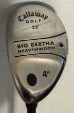 Callaway Big Bertha Heavenwood 23° 4H Hybrid Left Hand LH RCH Regular Flex Shaft