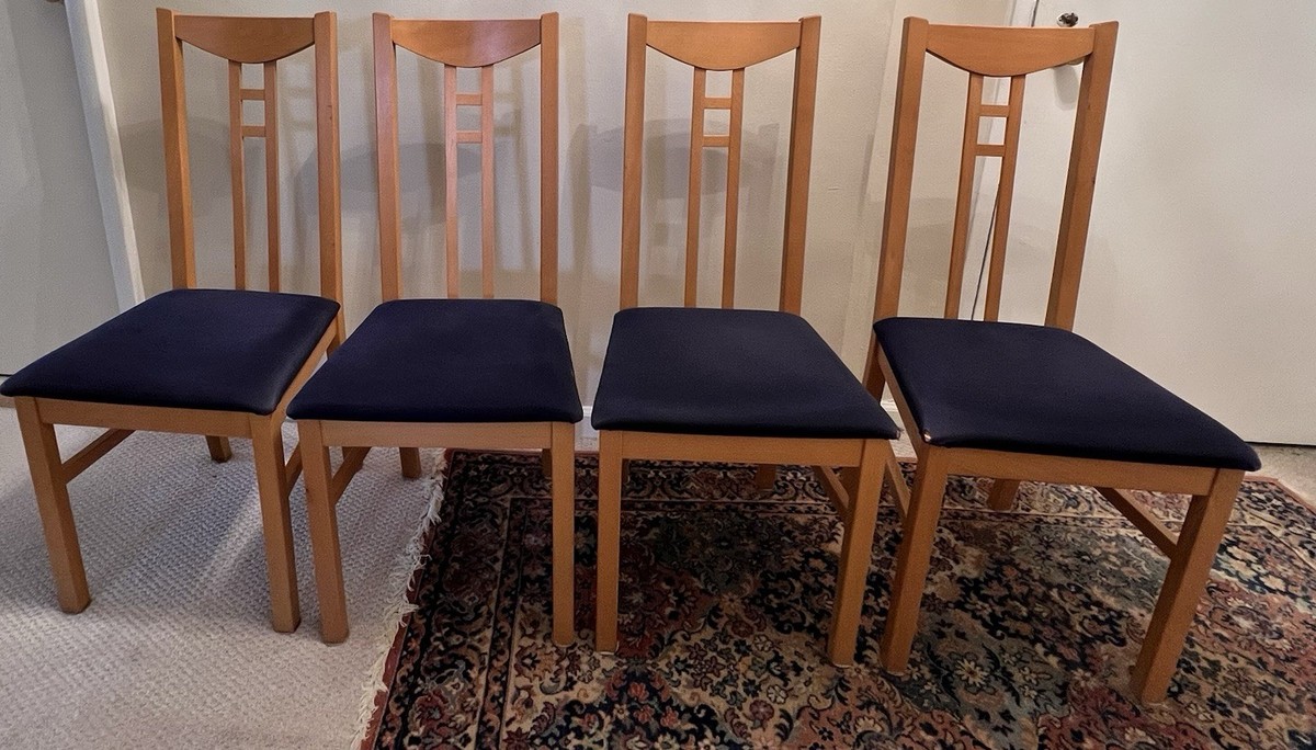 Wooden Dining Ikea Kitchen Chairs Set Of IKEA Wood Dining Chair