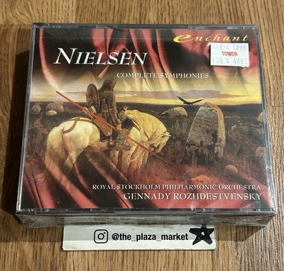 Nielsen Complete Symphonies Gennady Rozhdestvensky CD 3 Discs Chandos Sealed New