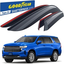 Sun Rain Visors Rain Guards for 2021-2026 Chevrolet (Chevy) Tahoe