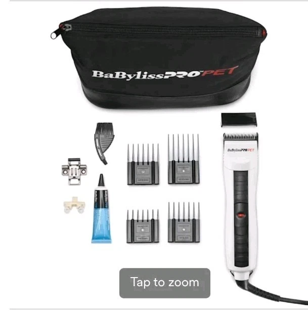 BaByliss Pro Pet BPP85 Two-Speed Professional Brushless Motor Clippers OPEN BOX