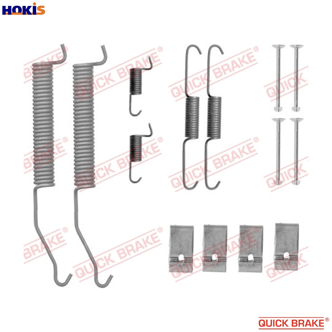 ACCESSORY KIT BRAKE SHOES 105-0812 FOR FORD SAFA/ENSA/SA2W/SA2S 3.2L 5cyl RANGER