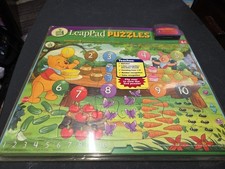 LeapPad Puzzles Disney's Pooh's Counting Picnic Interactive Games Talking