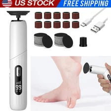 2-in-1 Electric Variable Speed Foldable Nail and Foot Grinder Dead Skin Remover