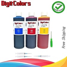 Color Refill Kit Ink bottles For Canon CL-286 CL-286XL CMY 250ml/per bottle