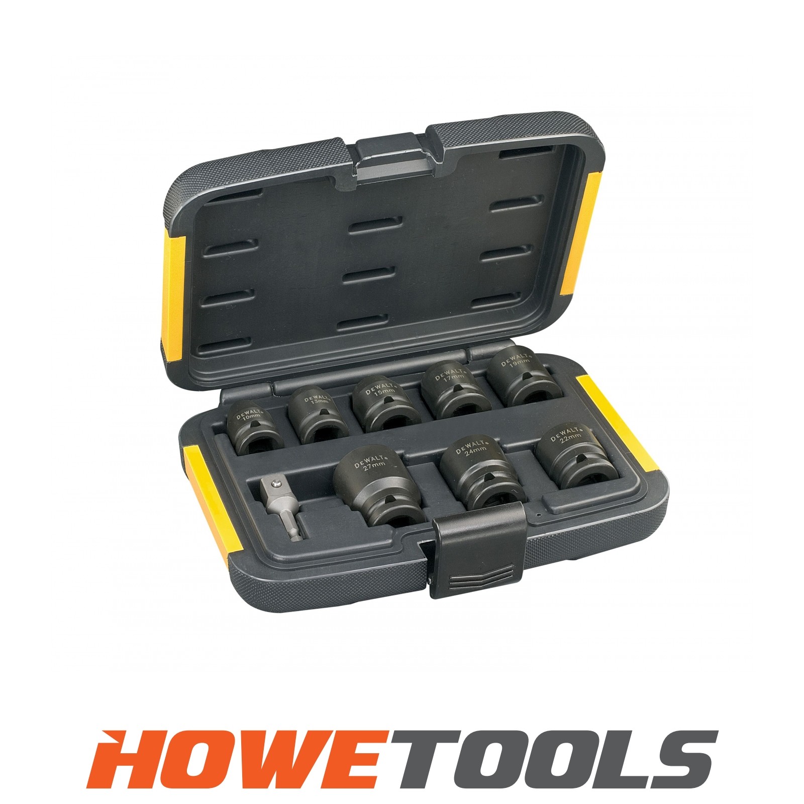 DEWALT DT7507-QZ (9pc) 1/2"" Impact socket set 1/2"" square