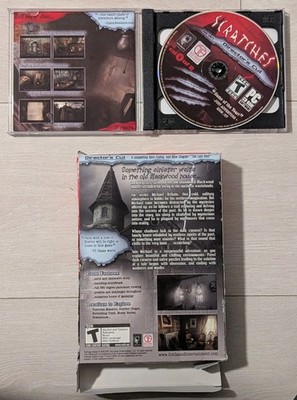 Scratches: Director's Cut (PC CD-ROM, 2007) - COMPLETE / BOX And Booklet.