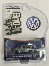 Greenlight Club V-Dub 1950 Volkswagen Split window Beetle RAW CHASE TEXACO
