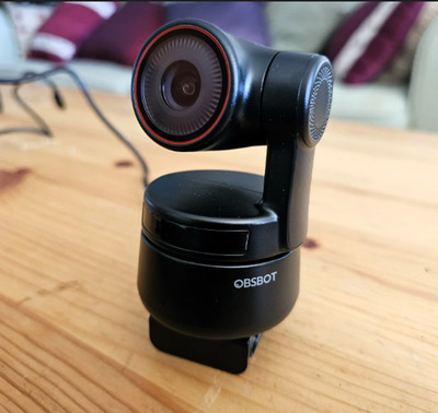 OBSBOT Tiny PTZ 4K Webcam AI Powered Auto Framing Autofocus Camera Only