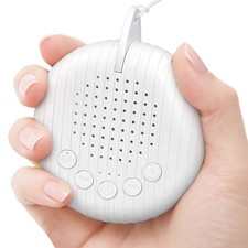 Travel-Size Portable White Noise Machine - 10 Soothing Sounds for Baby Sleep