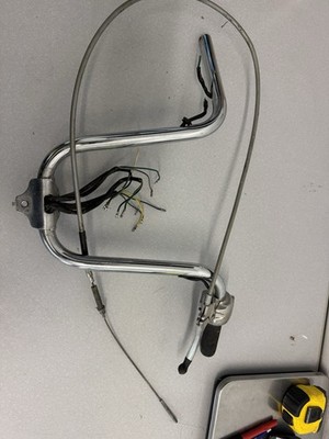 1978 Honda Express NC50 Scooter Handlebars Handle Bars With Switch