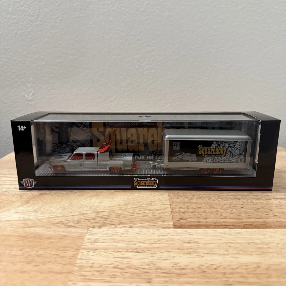 MÁQUINAS M2 73 CHEVY CHEYENNE 30 Y 73 GMC SIERRA SQUAREBODY SYNDICATE RAW CHASE Foto 2 de 4