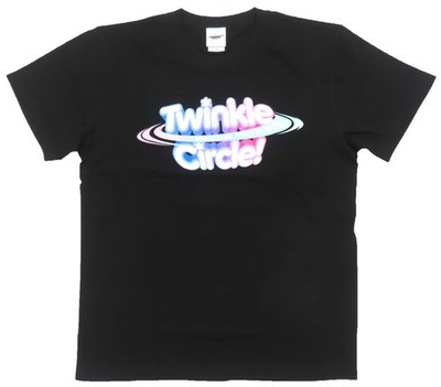 Umamusume Uma Musume Pretty Derby Twinkle Circle Official T-Shirt Black Size L