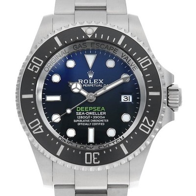 ROLEX Deep Sea D-BLUE SEA-DWELLER Etikett erhältlich 136660 blau Zufallszahl...