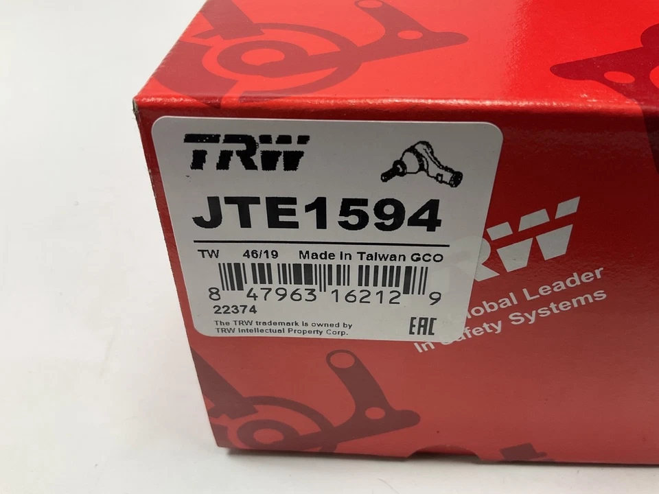 Extremo de barra de dirección exterior delantera derecha TRW JTE1594 para Cadillac STS 2005-2011 Foto 3 de 3