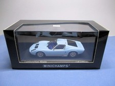 Minichamps 1/43  LAMBORGHINI MIURA 1966 BRIGHT BLUE 707442