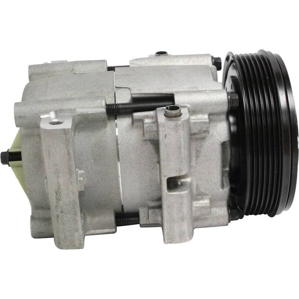 Compresor de aire acondicionado Denso 471-8109 para camioneta Explorer con embrague Ford Ranger Foto 2 de 4