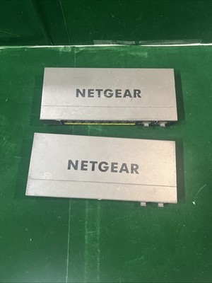 Lot Of 2 Netgear GS110TP V3 10-Port PoE Gigabit Ethernet Smart Switch
