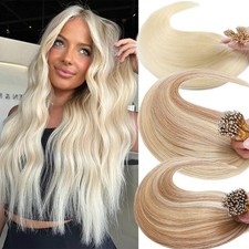 CLEARANCE Micro Nano Ring Tip Human Hair Extensions Thick Russian Remy Hair 1g/s