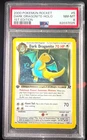 (SWIRL) PSA 8 1ST EDITION DARK DRAGONITE #5 HOLO  2000 POKEMON TEAM ROCKET