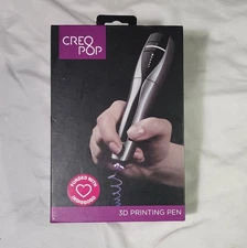 CreoPop COOL INK Tech 3D Printing Pen For Hand Sculpting Drawing Modeling *READ*