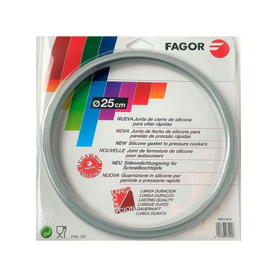 #ad Fagor Pressure Cooker Silicone Gasket 9.84in Replacement Seal Gray $33.19