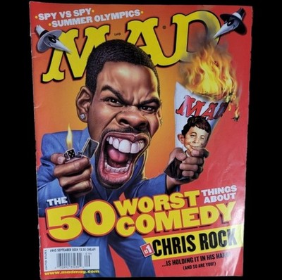 Mad Magazine #445 September 2004 ''50 Worst Things About Comedy'' Issue