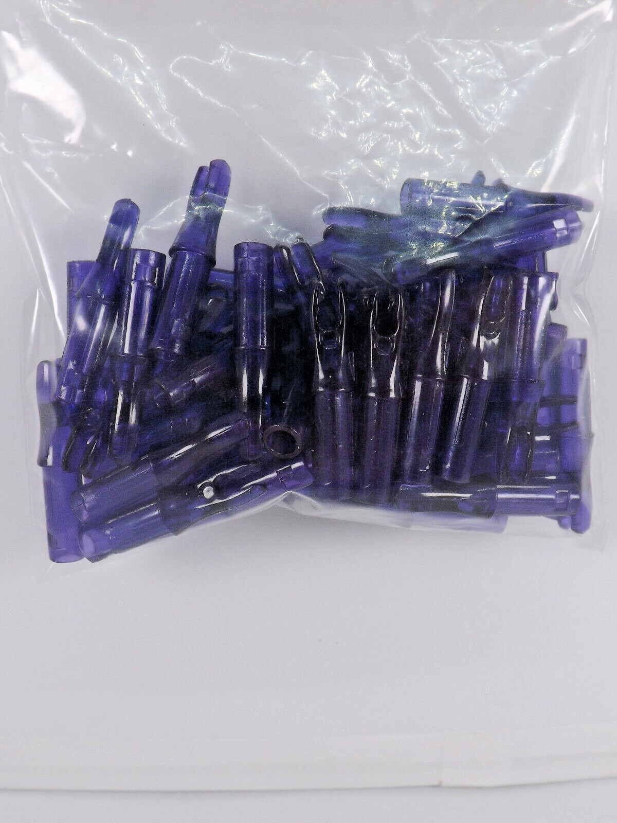 Archery Nocks 6.2mm/0.246" Transparent Dark Purple 50PK DPNKS68