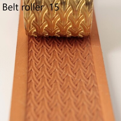 Leather Belt Roller Precision Stamping Tool for Seamless Pattern #Belt Roller 15