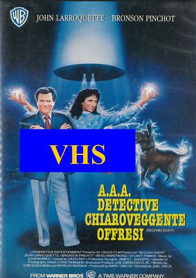 WARNERVIDEO A.A.A. DETECTIVE CHIAROVEGGENTE OFFRESI VHS EX NoLeGg