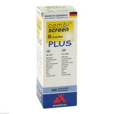 COMBISCREEN 9+Leuko Plus Teststreifen 100 St