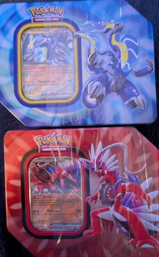 Pokemon Paldea Legends Tin - Set of 2 - (Koraidon ex / Miraidon ex) Factory Seal
