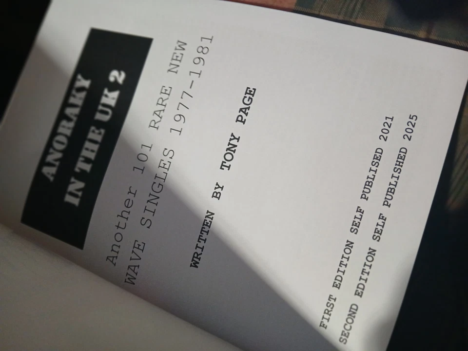 Rare Anoraky in the UK 2 part edit noted 101 Punk Mod Power-Pop  Record Reviews - Image 4 of 4