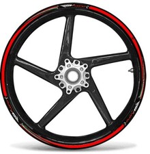 Set Bandes Adhésif Compatible pour Roues 17 Moto Aprilia RSV Tuono Stickers