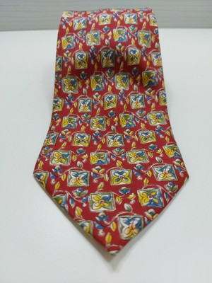 NEW 100% SILK TIE SILK ''LA SILK'' TIE MADE IN ITALY NEW VINTAGE 