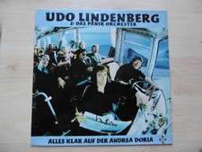 Udo Lindenberg Autogramm signed LP-Cover "Alles klar Auf Der Andrea Doria" Vinyl
