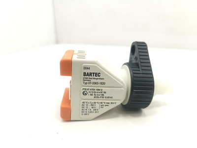 07-3363-1820 PUSH BUTTON MAKE: BARTEC LOT OF 3