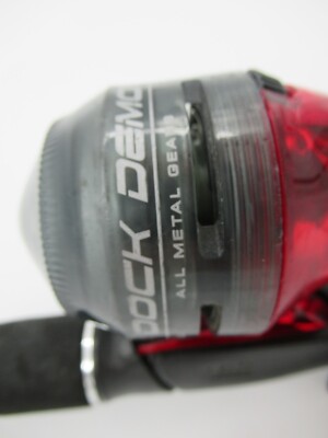 Zebco Fishing Dock Demon Spincast Combo super tough and flexible