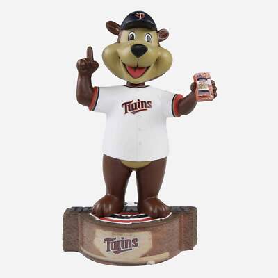 T.C. Bear Minnesota Twins Opening Day Take Me Out to the Ballgame Bobblehead MLB