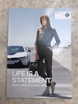 Prospekt BMW  Life is a Statement  BMW Lifestyle 2016-2018
